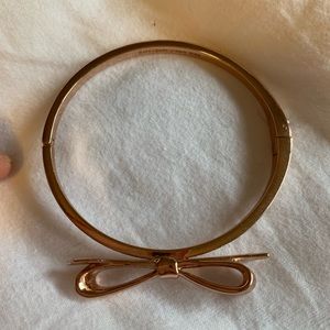 Kate spade rose gold bangle bracelet